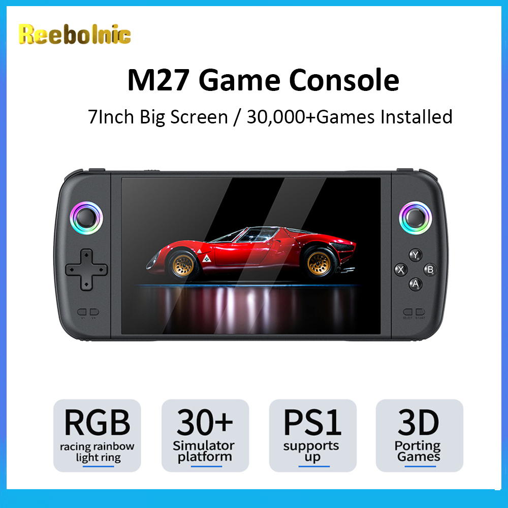 Gaming Console G90 - Reebolnic M27 Game Console 7.0 Inch