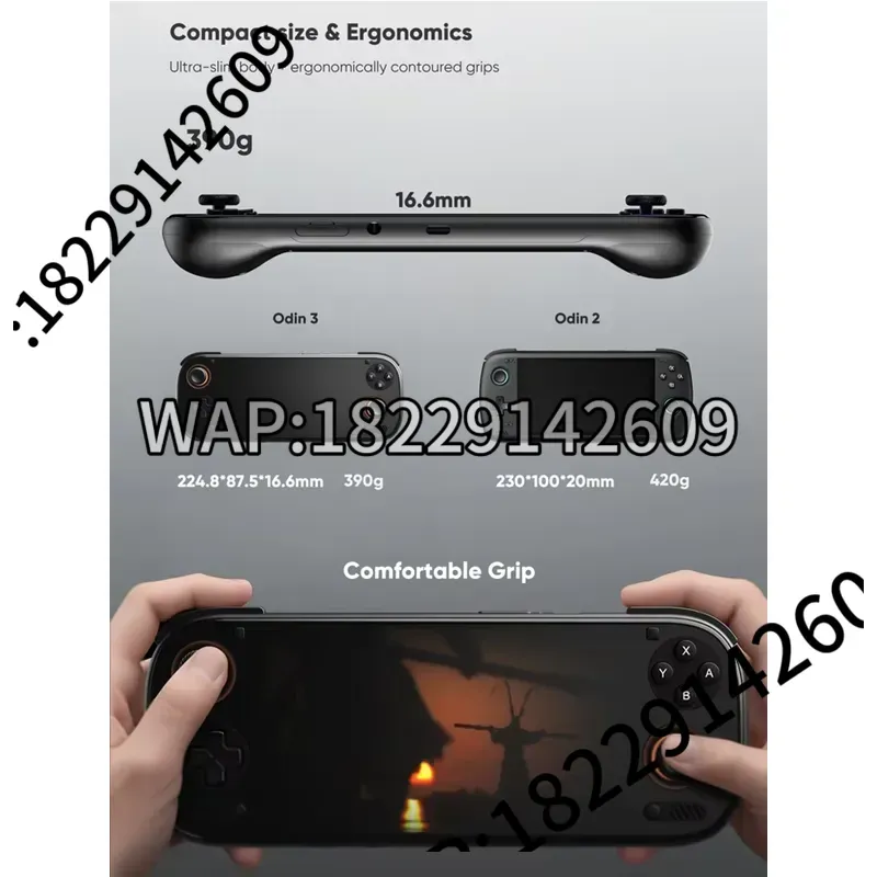 AYN Odin 3 Gaming Console Hand - огляд і ціна Gaming Consoles