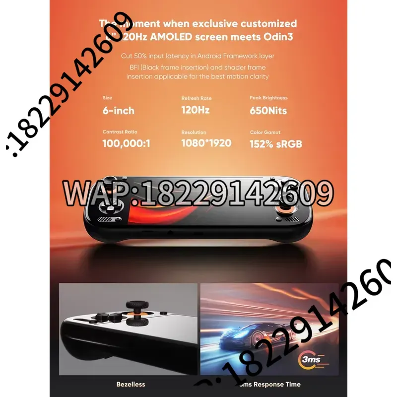 AYN Odin 3 Gaming Console Hand - огляд і ціна Gaming Consoles