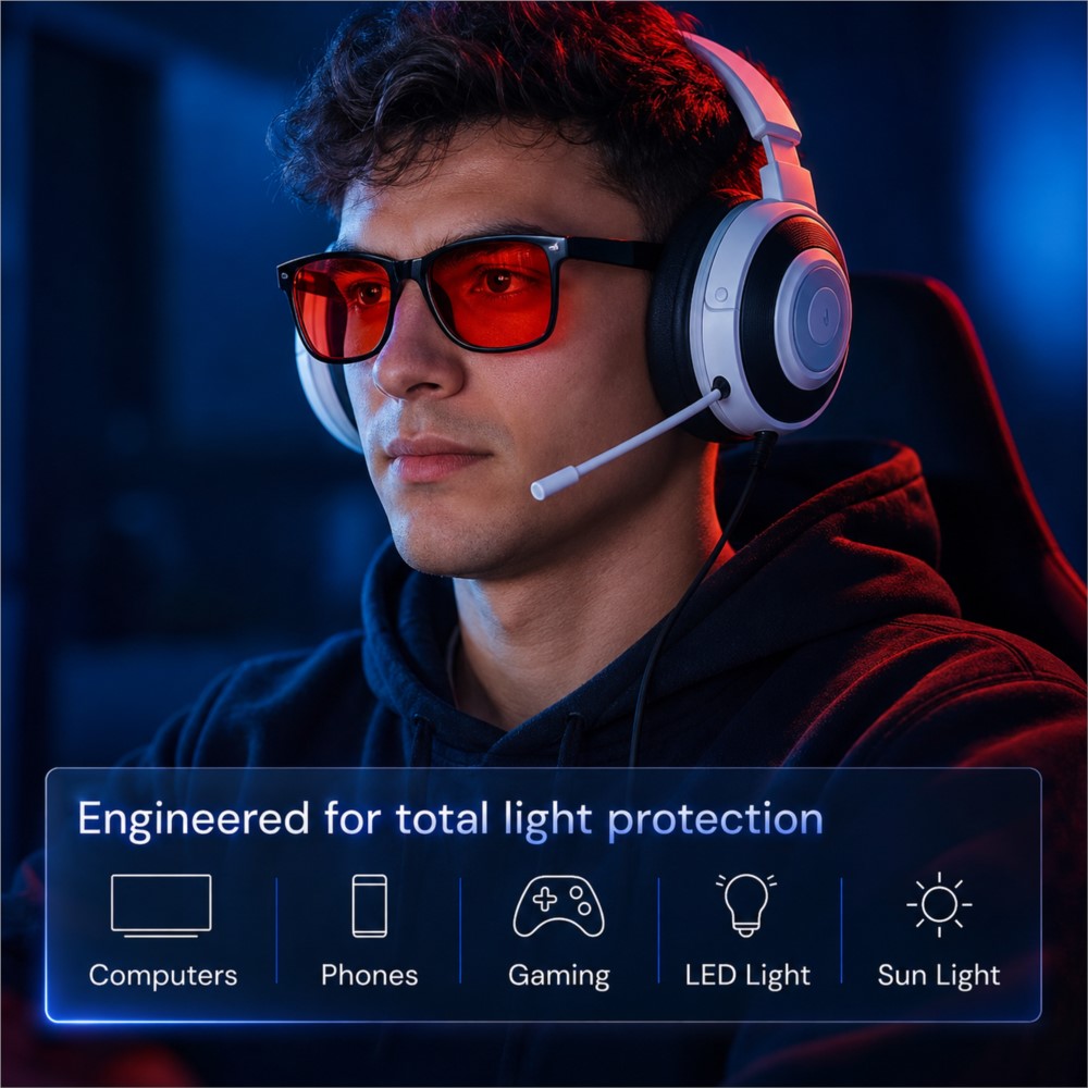 Advanced Blue Light Blocking G - огляд і ціна Gaming Glasses Uv