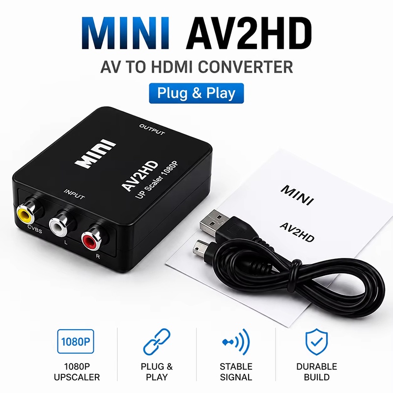 HDTV Converter Box RCA AV CVBS - огляд і ціна Gaming Console All In One