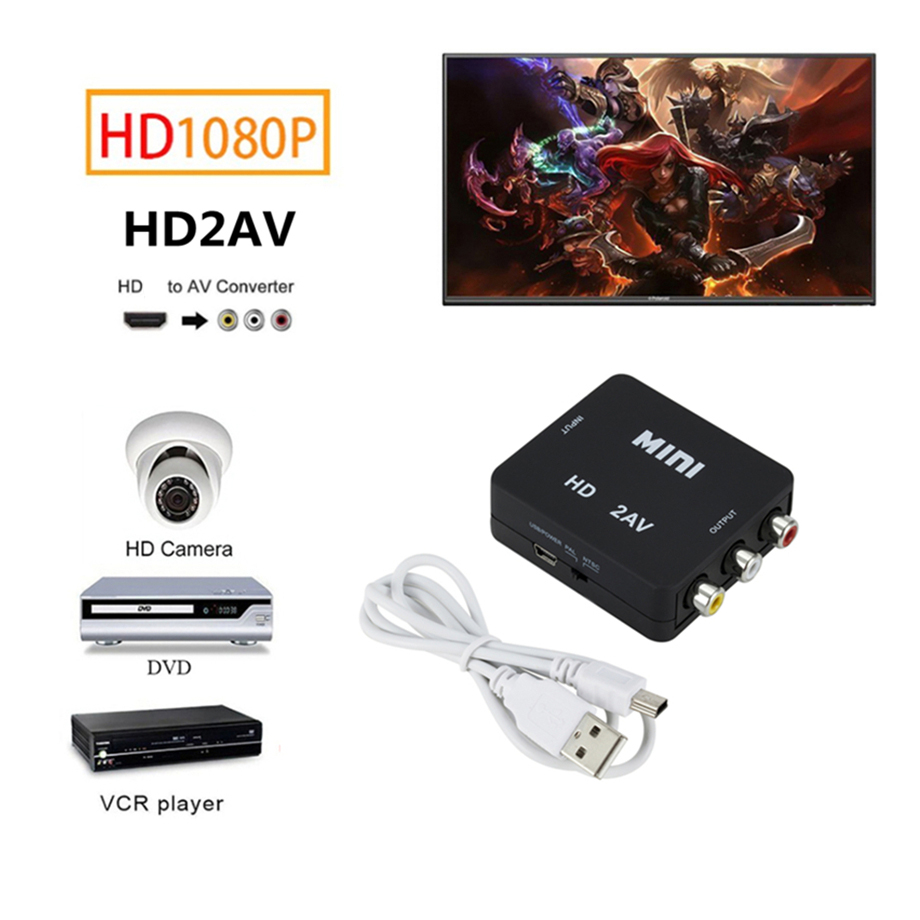 HDTV Converter Box RCA AV CVBS - огляд і ціна Gaming Console All In One