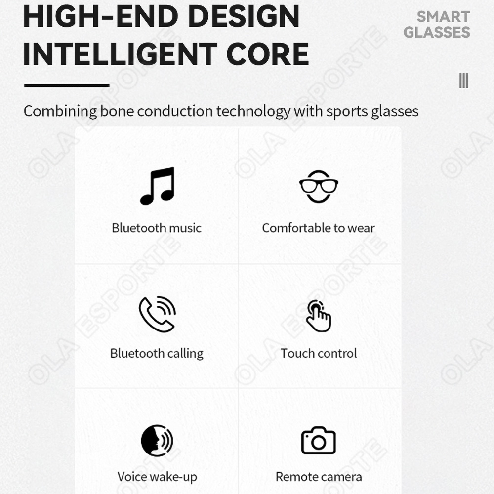 NEW Smart Glasses V5.3 Bluetoo - огляд і ціна Gaming Glasses Uv