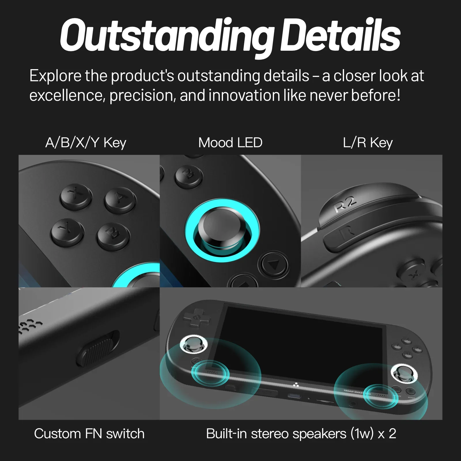 Trimui Smart Pro Handheld Game - огляд і ціна Gaming Console G90