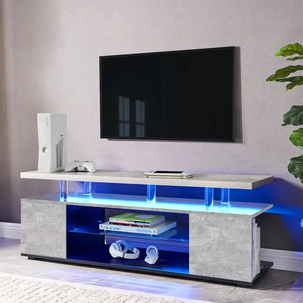 TV Stand for 70 Inch TV LED Ga - огляд і ціна Gaming Console Cabinet