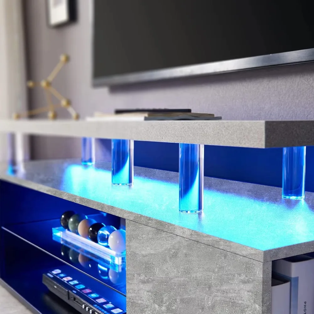 TV Stand for 70 Inch TV LED Ga - огляд і ціна Gaming Console Cabinet