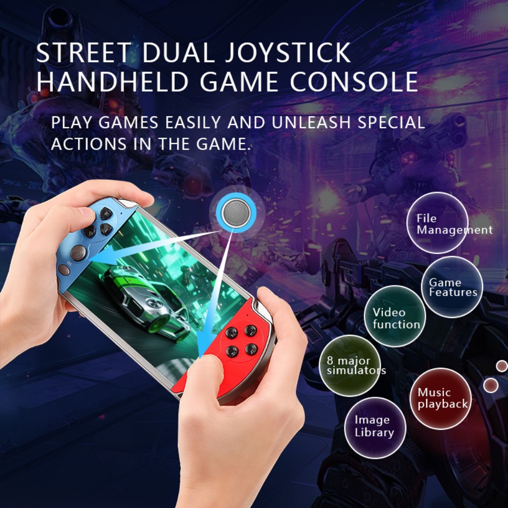 X7 Plus Handheld Game Console  - огляд і ціна Gaming Console All In One