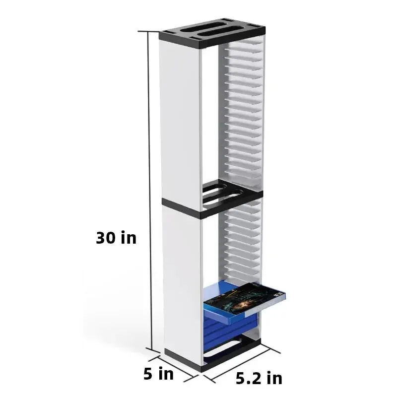 Game Disc Storage Tower for PS - огляд і ціна Gaming Console Cabinet