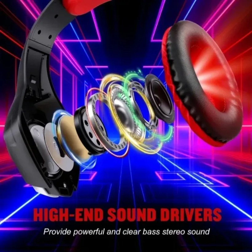 LED Gaming Headphones with Mic - огляд і ціна Gaming Console Headset