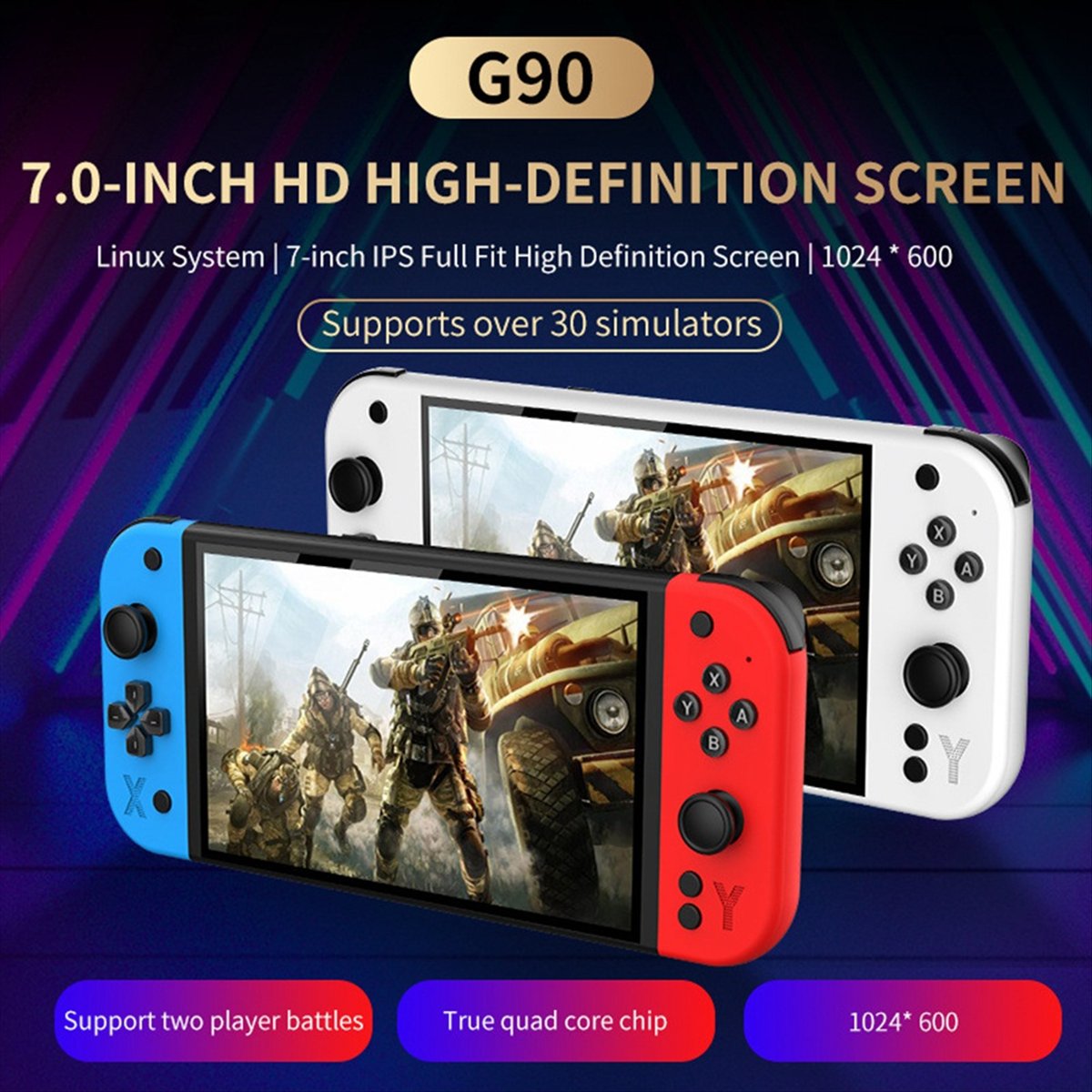 *A99Z G90 Portable Handheld Ga - огляд і ціна Gaming Console G90