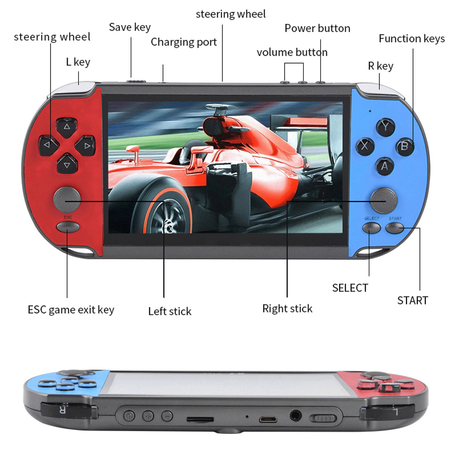 Portable Handheld Videogame TV - огляд і ціна Gaming Console 4 Year Old