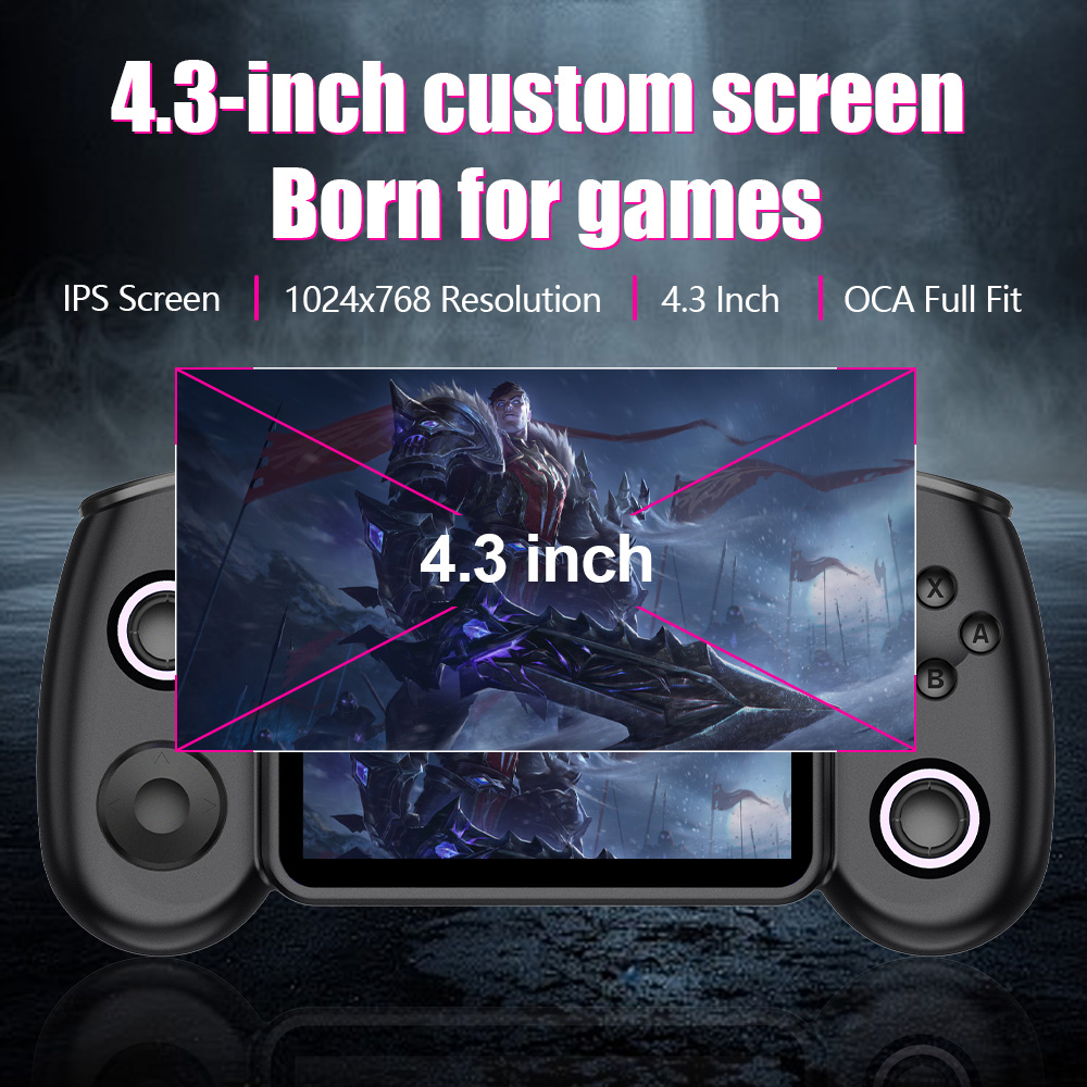 AISLPC RG43H PRO Handheld Game - огляд і ціна Gaming Console All In One