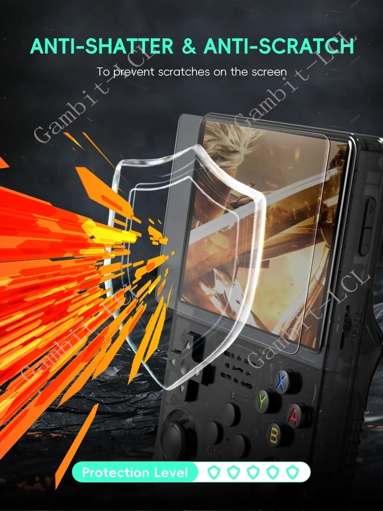 2-4PCS 9H HD Tempered Glass Fo - огляд і ціна Gaming Console Anbernic