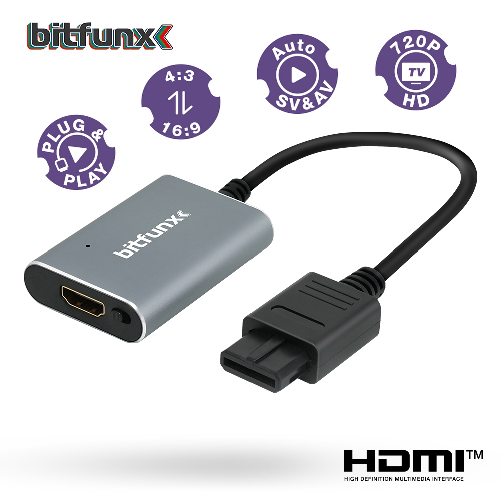Bitfunx 720P HDMI™ Adapter S-v - огляд і ціна Gaming Console All In One