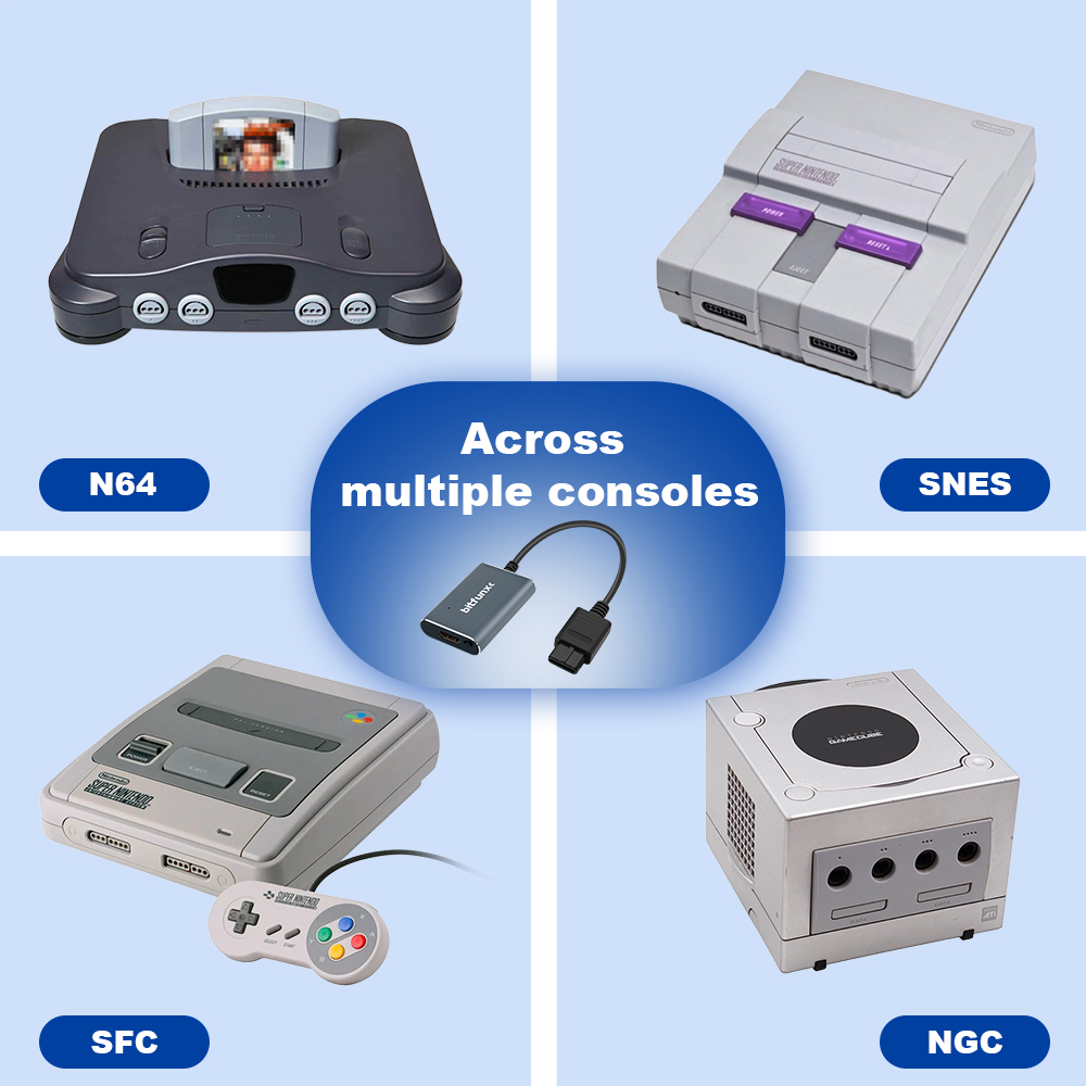 Bitfunx 720P HDMI™ Adapter S-v - огляд і ціна Gaming Console All In One